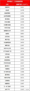 肥西二手房开价2万+！限购后房价涨2千 成交量全市第一