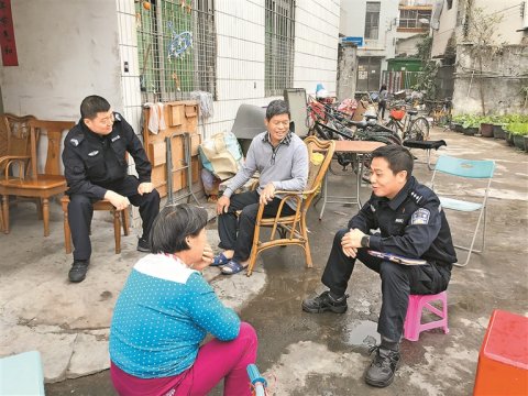 在南园扫码就可租房办小产权房拆了有补偿吗证 “智慧警务”助推社区治理新模式