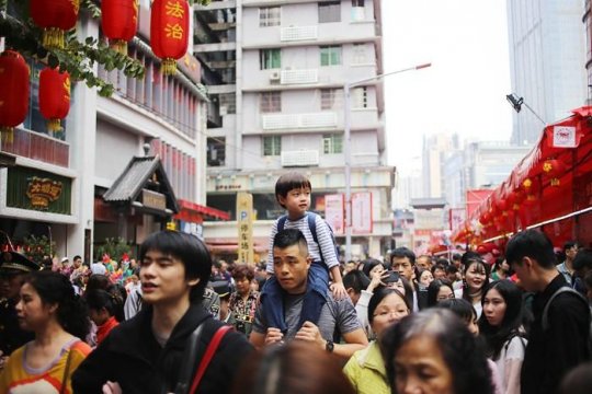 相信就很难将广州与“空城”联系在一起